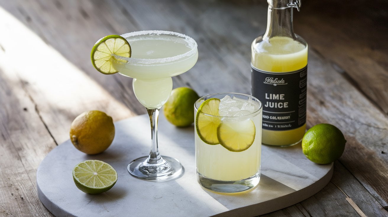 Is bottled lime juice OK for cocktails?