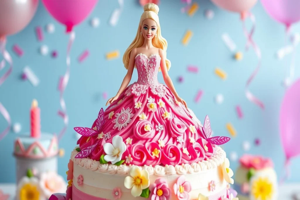 Barbie cake recipe

