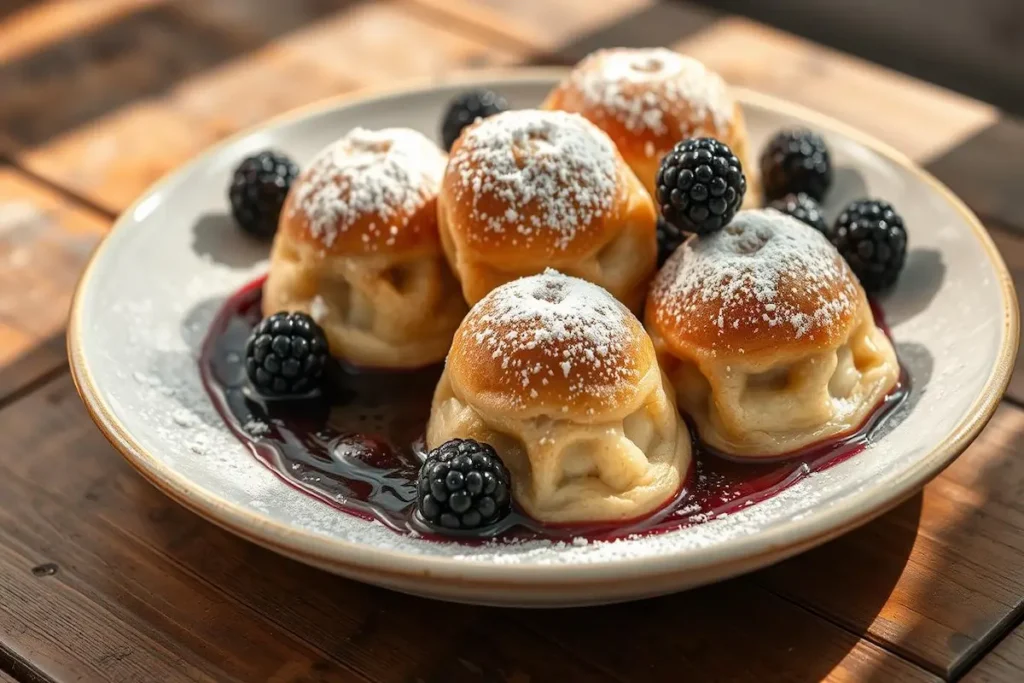 Blackberry Dumplings