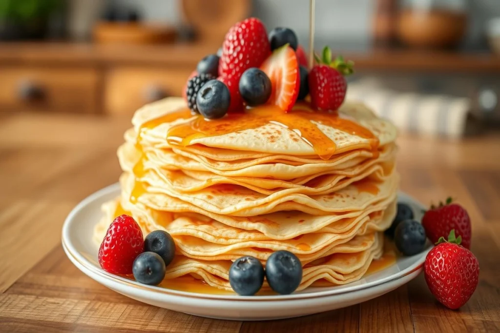 Make Easy Crepes with Pancake Mix