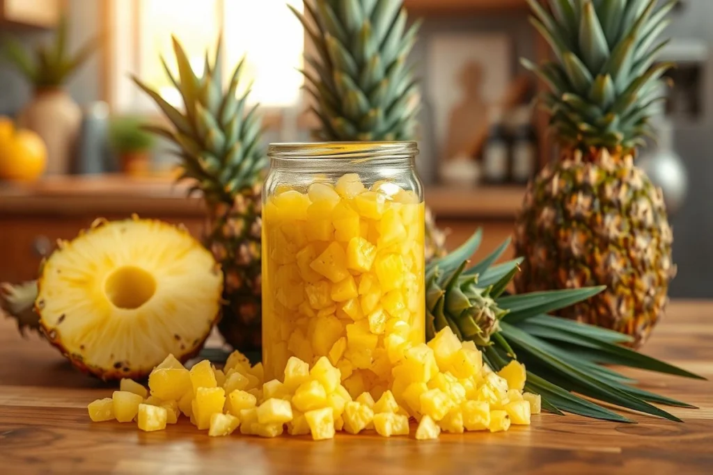 How to Make Canned Crushed Pineapple