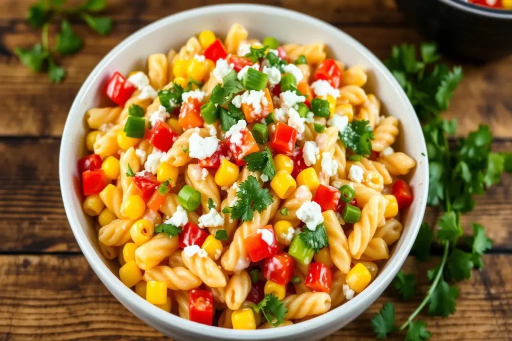 Mexican Street Corn Pasta Salad