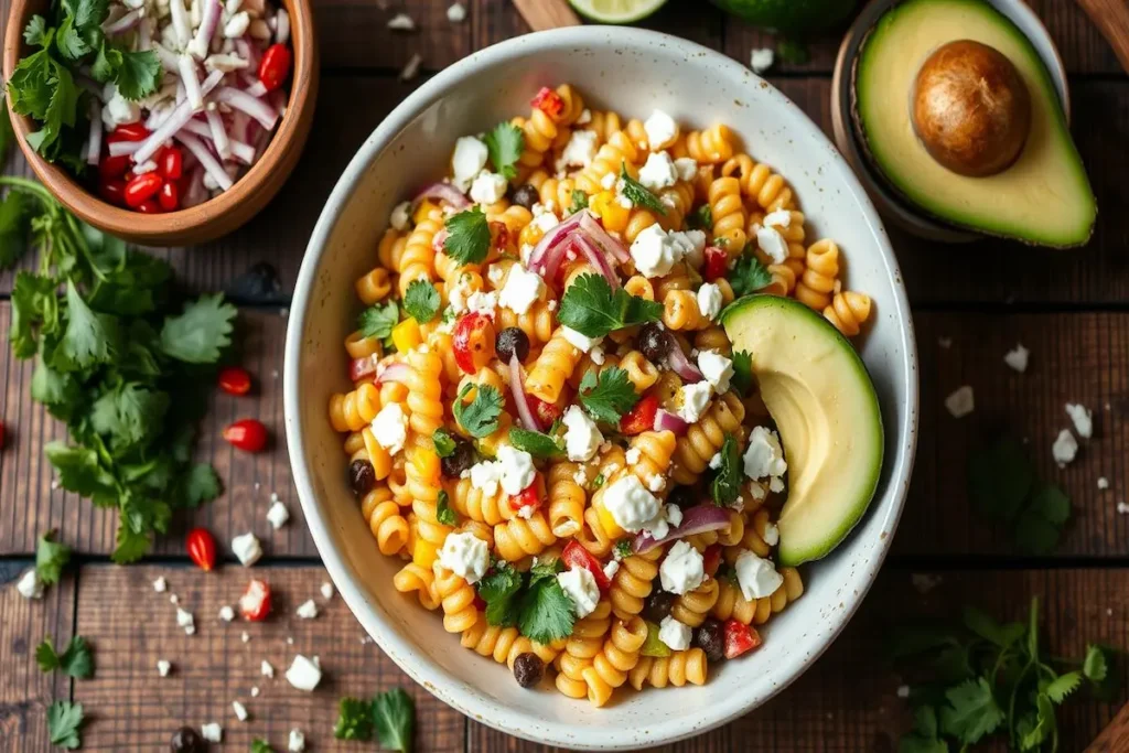 Mexican Street Corn Pasta Salad