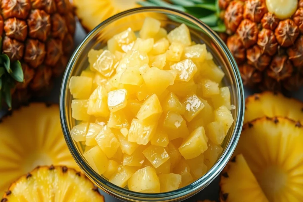 Substitute crushed pineapple