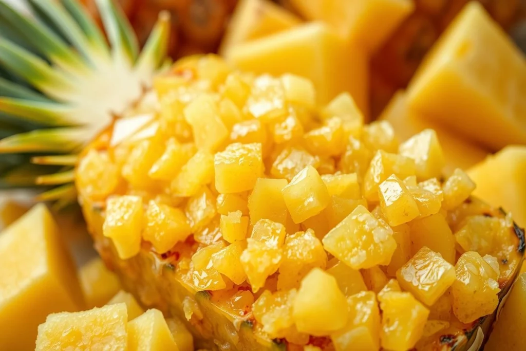 Can you make crushed pineapple out of chunk pineapple