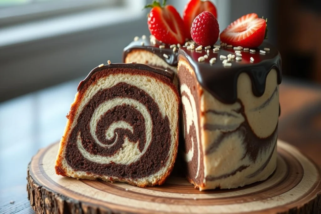 Marble cake Recipe