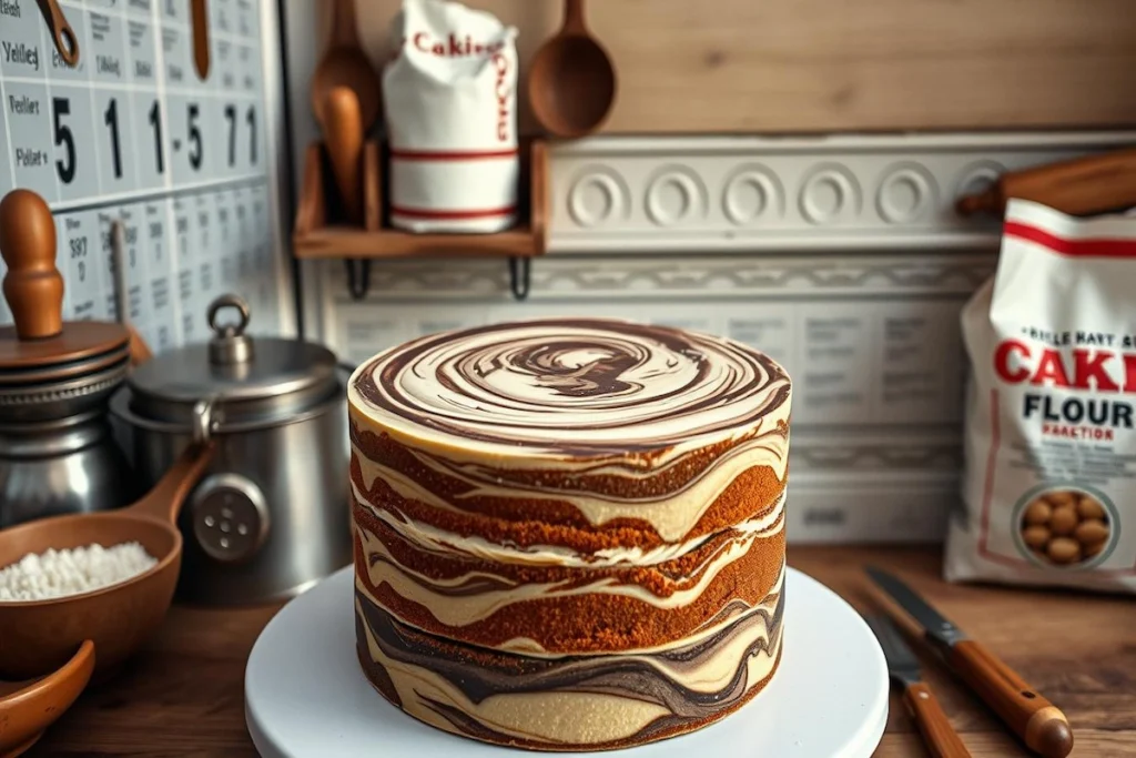 Marble cake Recipe