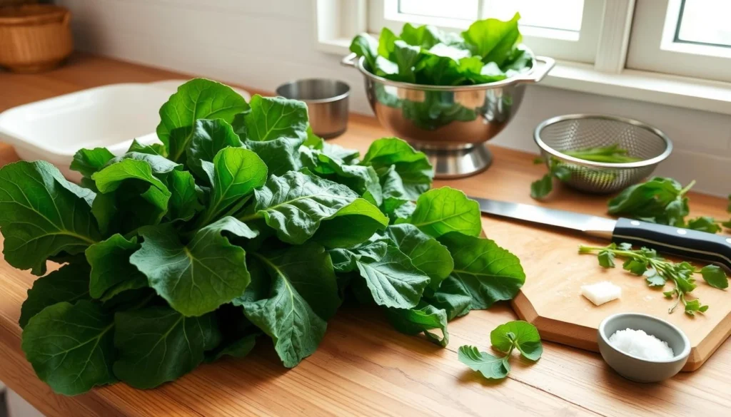 How to Clean Collard Greens